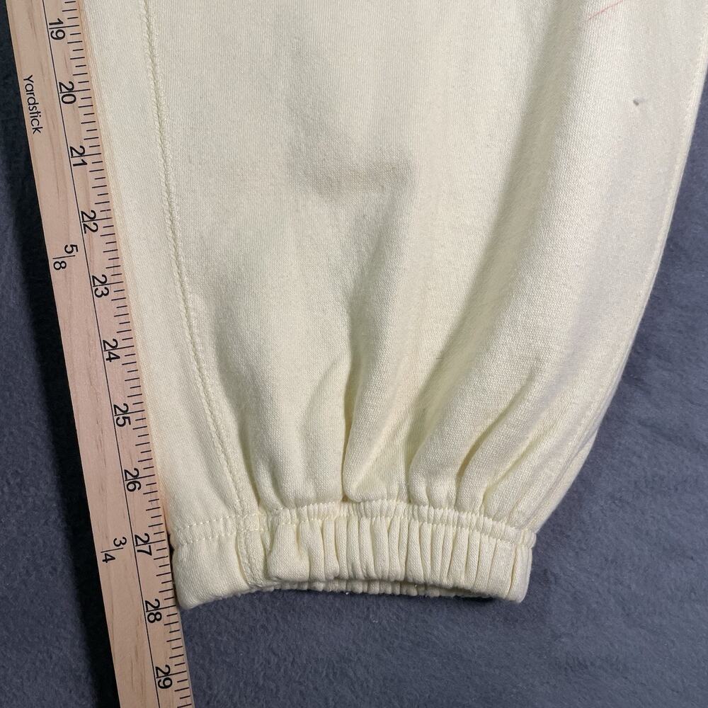 Men’s Nike Sportswear Fleece Sweatsuit Pale Yellow Hoodie Size M Joggers Size L - Picture 12 of 16